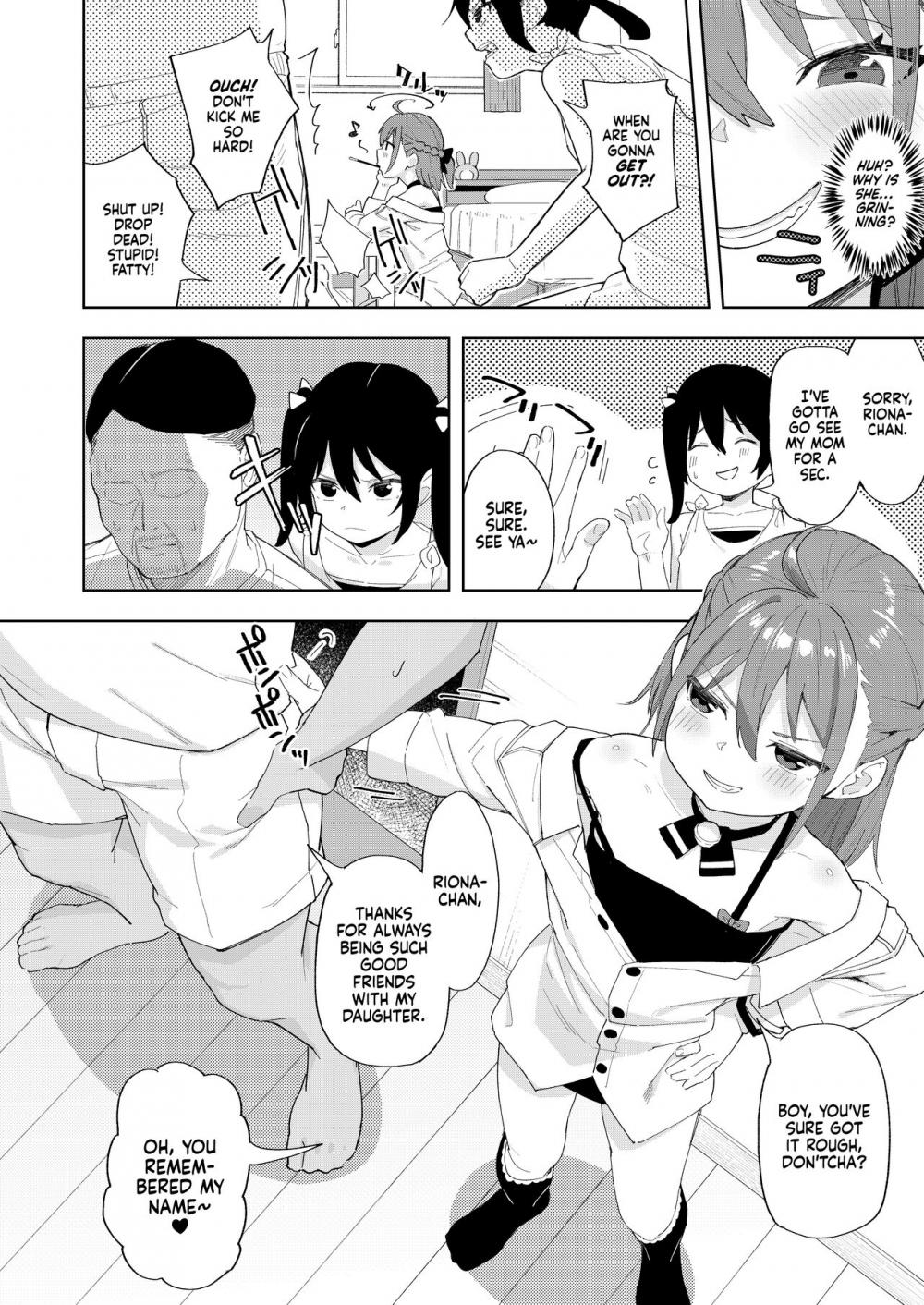 Hentai Manga Comic-I Was Raped by a Little Brat Who's Friends With My Daughter-Read-5